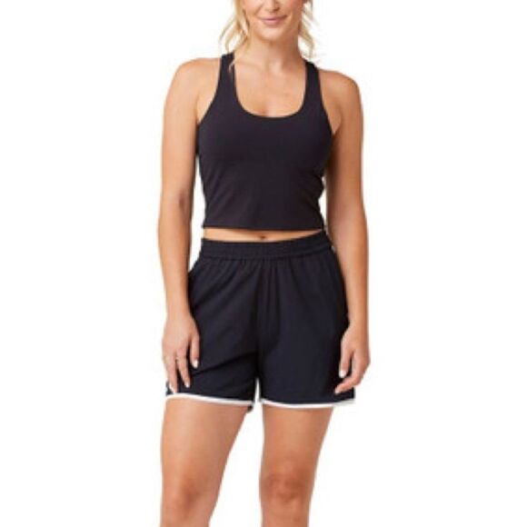 Krimsom Klover Nina Tank Solid Black Size X-Small NWT - Picture 1 of 9